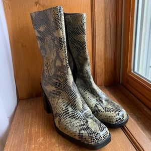 mia snakeskin boots
